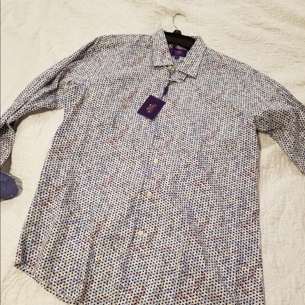 Tallia printed shirt size M